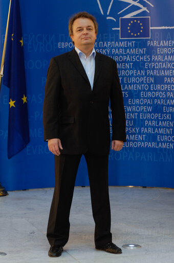 Φωτογραφία 3: Jens GEIER at the EP in Strasbourg.