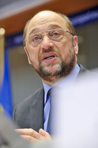 Fotografija 4: Martin SCHULZ with European People's Party Group.