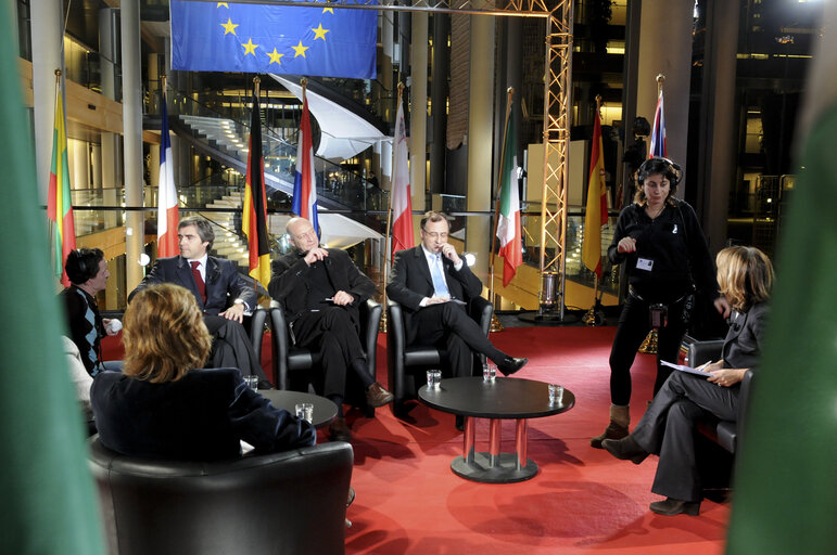 Nuno MELO at the EP in Strasbourg.