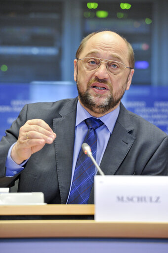 Fotografija 5: Martin SCHULZ with European People's Party Group.