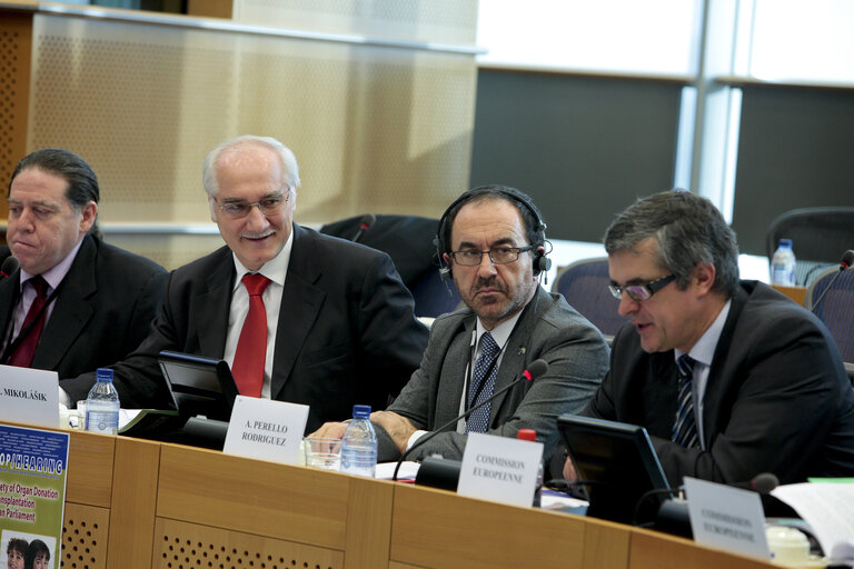 Fotó 9: ENVI Committee  hearing on the quality and safety on of organ donation and transplantation .