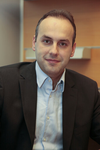 Georgios PAPANIKOLAOU at the EP in Brussels.