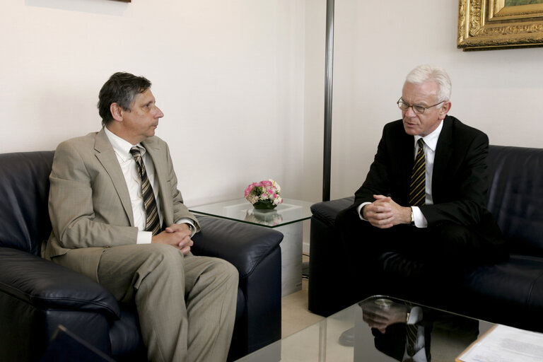 Fotografia 1: EP President meets with Czech Republic prime minister