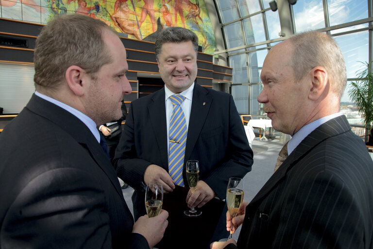 Foto 5: Meeting with the President of Ukraine.