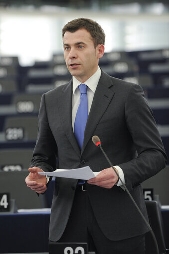 Снимка 41: Plenary Session in Strasbourg - Week 7 - 2012