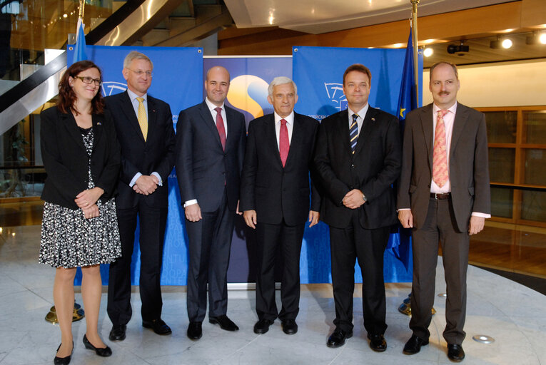 Fotó 6: EP President meets with the Prime Minister of Sweden at the start of the Swedish Presidency of the EU Council.