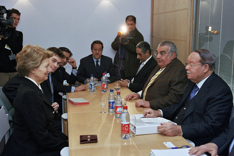 Meeting with the President of the Parliament of Egypt.