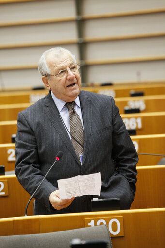 Foto 19: Plenary Session in Brussels - Week 5 - 2012