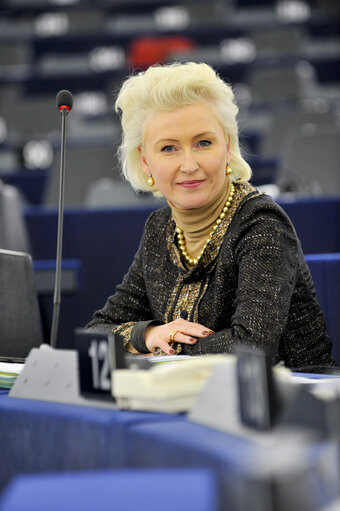 Plenary Session in Strasbourg - Week 7 - 2012