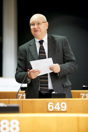 Plenary Session in Brussels - Week 5 - 2012