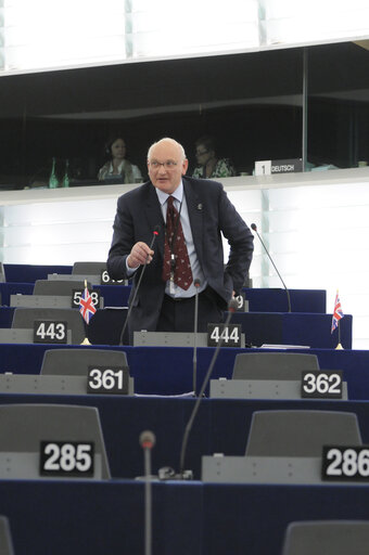 Fotografie 22: MEP's in Strasbourg Hemicycle - week 19