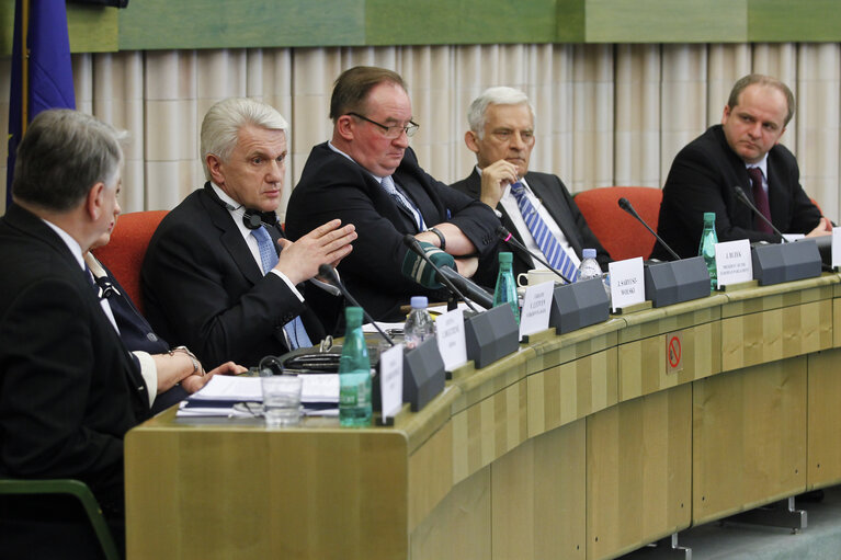 Participation in the Parliamentary Assembly of the Seimas of the Republic of Lithuania, the Sejm and the Senate of the Republic of Poland and the Verkhovna Rada of Ukraine