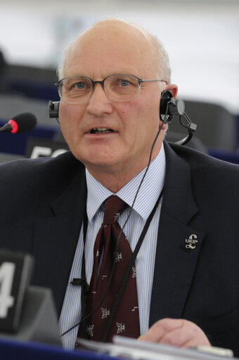 Fotografie 23: MEP's in Strasbourg Hemicycle - week 19