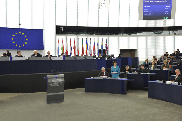 Suriet 7: Intervention of EEAS (European External Action Service) Representative.