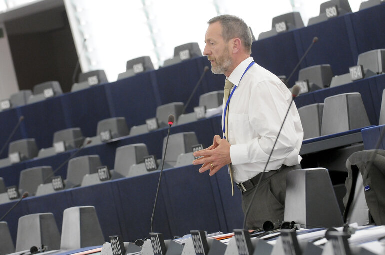 Fotografie 7: MEP's in Strasbourg Hemicycle - week 19