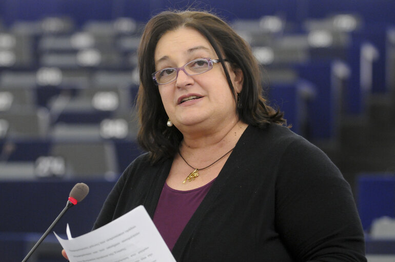 Photo 18 : MEP's in Strasbourg Hemicycle - week 19