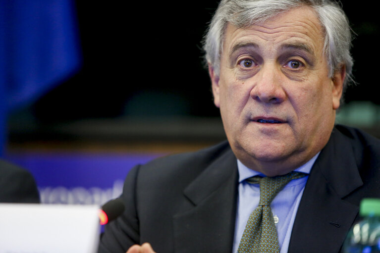 Fotogrāfija 4: Antonio TAJANI - EP President meets with the Heads of EPIO's and Commission representation offices in the EU member countries