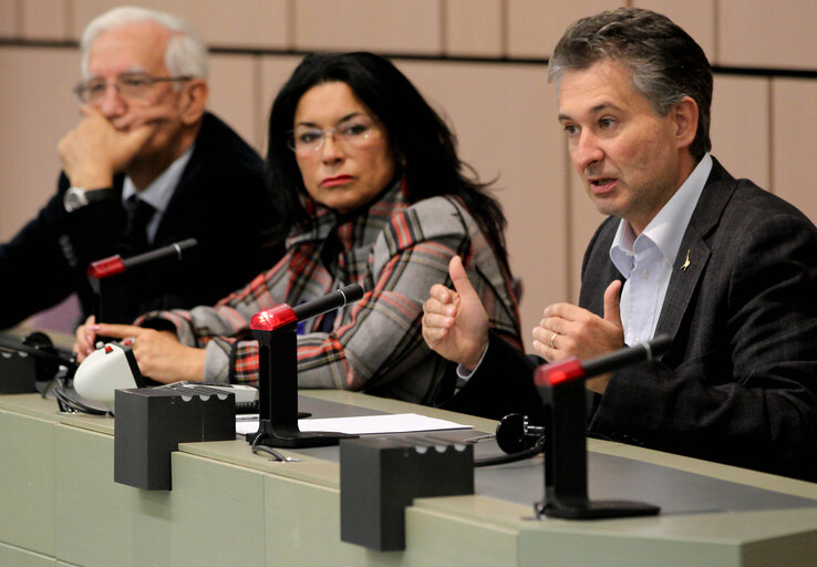 Foto 2: Laureates of a contest organised by the European Parliament Office in Italy