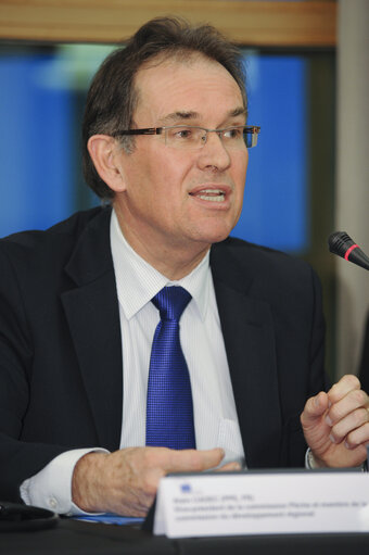 Zdjęcie 11: MEP Alain Cadec takes part in a meeting in Strasbourg