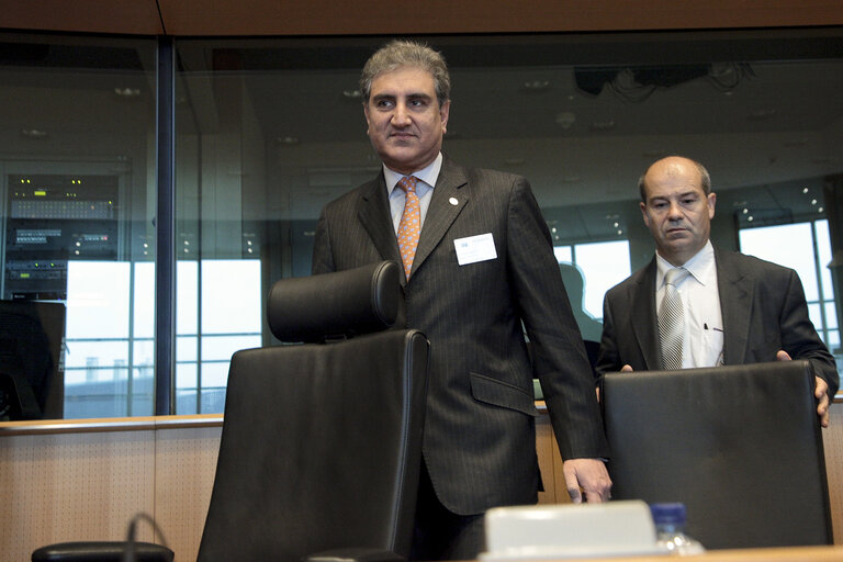 Billede 17: Exchange of views with Pakistan Foreign Minister QURESHI