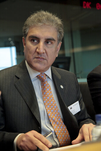 Billede 14: Exchange of views with Pakistan Foreign Minister QURESHI