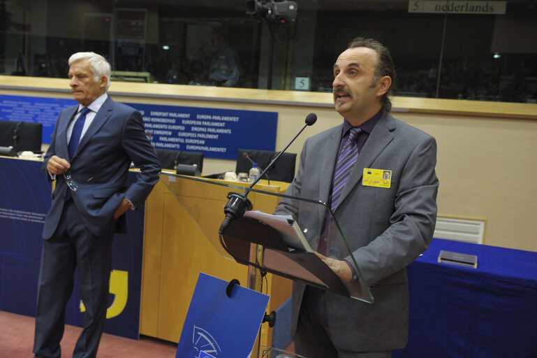 Zdjęcie 10: The European Parliament Journalism Prize 2010 is awarded to Polish, Hungarian and British journalists during a ceremony in Brussels