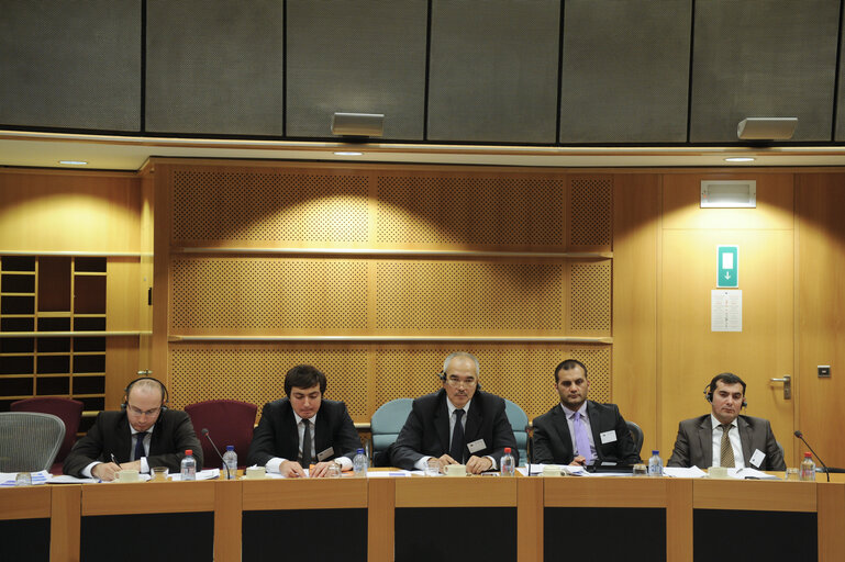 Foto 3: Visit of the Parliamentary Assembly of the Turkic Speaking Countries (TURKPA) to the EP