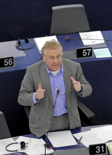 2011 Budget debate during the plenary session in Strasbourg