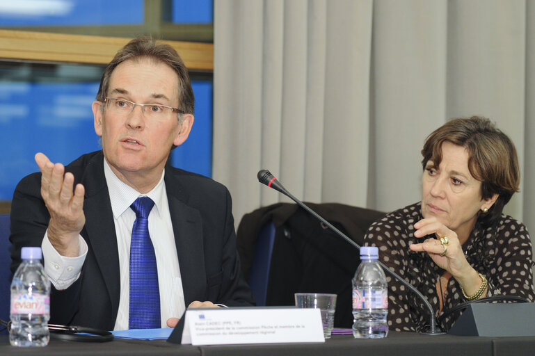 Zdjęcie 15: MEP Alain Cadec takes part in a meeting in Strasbourg