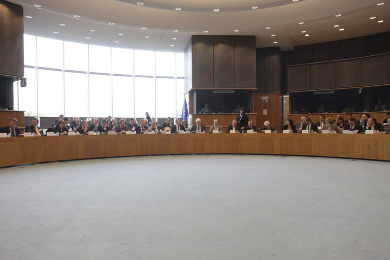 Foto 4: Official opening of the Conciliation Committee for the 2011 Budget
