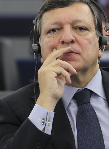 2011 Budget debate during the plenary session in Strasbourg
