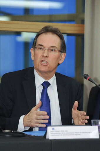 Zdjęcie 13: MEP Alain Cadec takes part in a meeting in Strasbourg