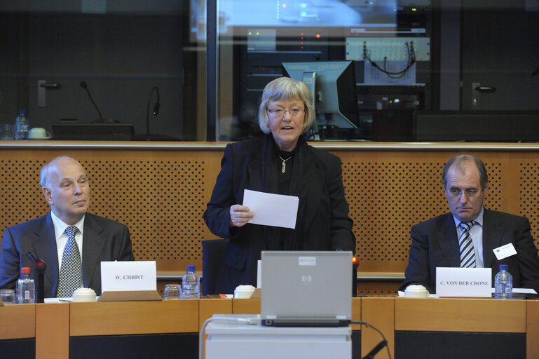 Round table debate with MEP Ulrike Rodust