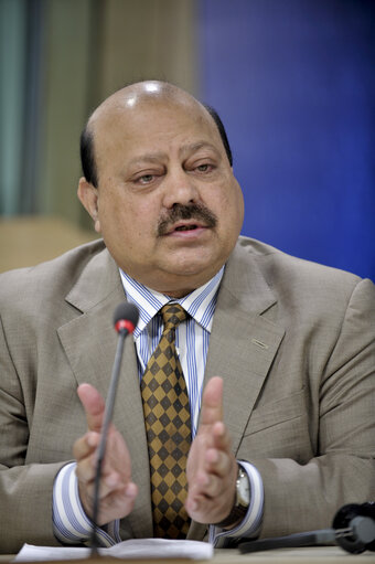 Φωτογραφία 6: Press Conference on the current situation in Kashmir