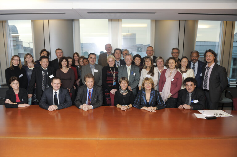 Photo 1 : Information seminaire of Academic Delegates in european and international relations in Brussels.