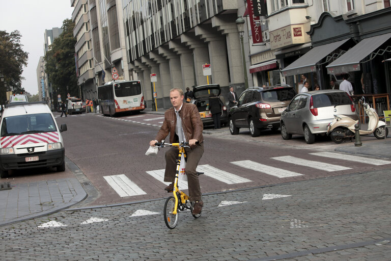 Foto 8: Biking in Brussels