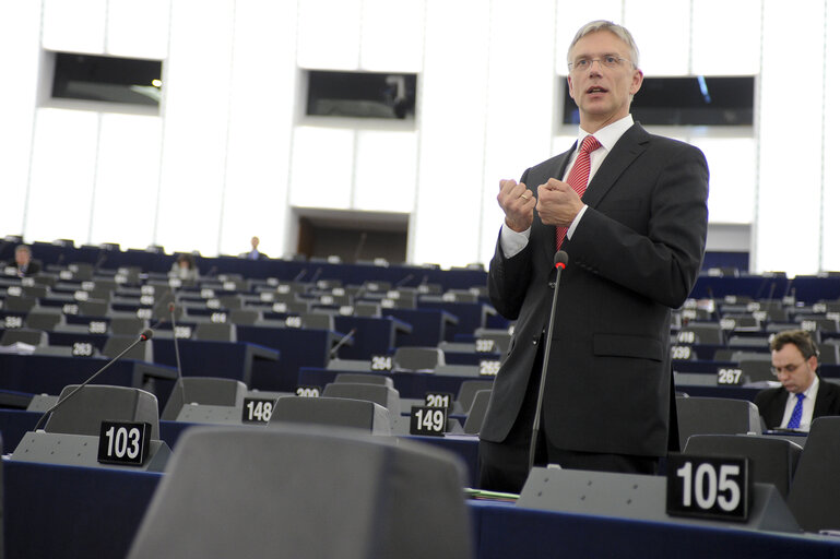 Photo 8: Plenary Session in Strasbourg - Week 11 - 2012