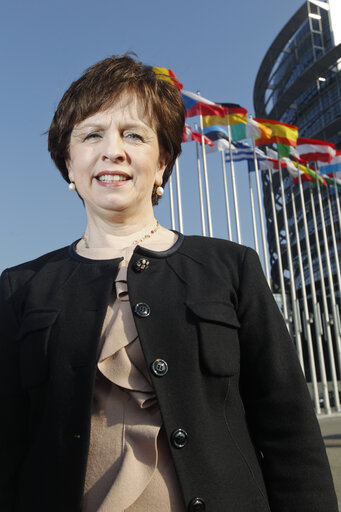 Nuotrauka 1: MEP Diane DODDS in Strasbourg