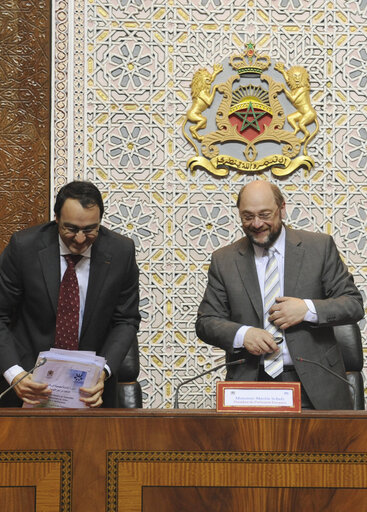 Valokuva 33: EP President in Rabat. Parliamentary Assembly of the Union for the Mediterranean. 8th Plenary Session