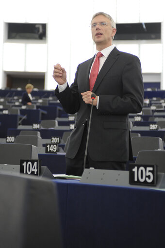 Photo 9: Plenary Session in Strasbourg - Week 11 - 2012