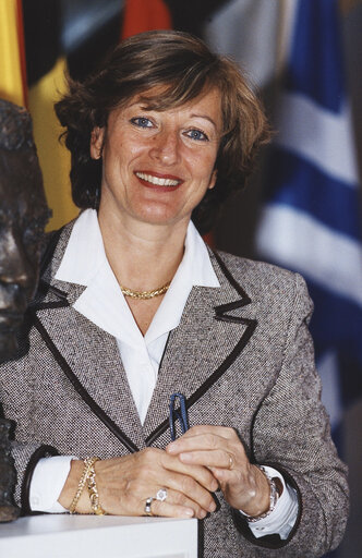 Jacqueline ROUSSEAUX at the EP in Strasbourg.