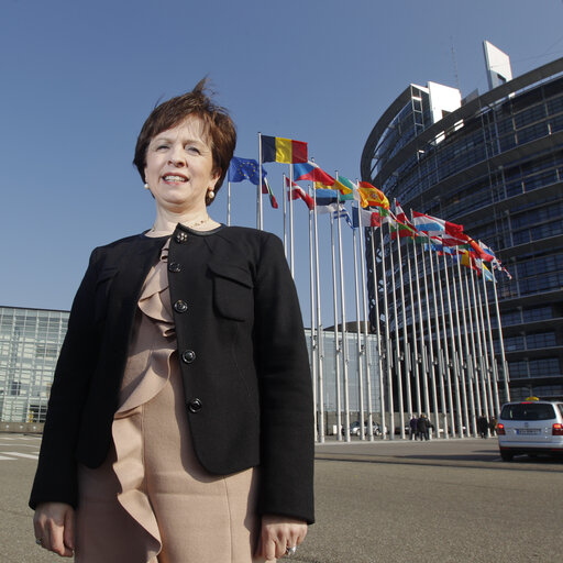 Nuotrauka 3: MEP Diane DODDS in Strasbourg