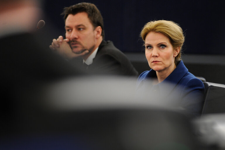 Fotografi 16: Danish Presidency. Plenary session in Strasbourg week 3 - 2012