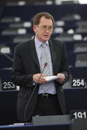 Plenary Session in Strasbourg - Week 3 - 2012