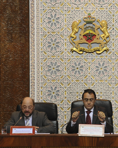 Foto 29: EP President in Rabat. Parliamentary Assembly of the Union for the Mediterranean. 8th Plenary Session