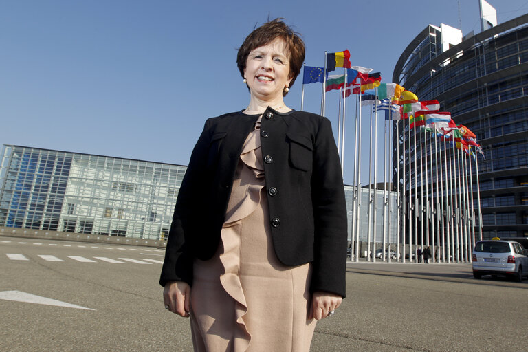 Nuotrauka 4: MEP Diane DODDS in Strasbourg