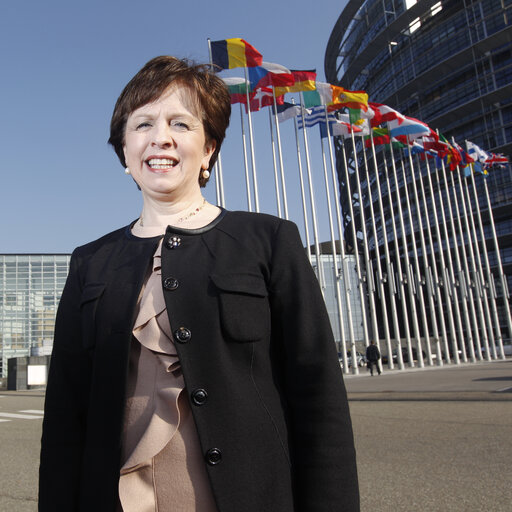 Nuotrauka 5: MEP Diane DODDS in Strasbourg