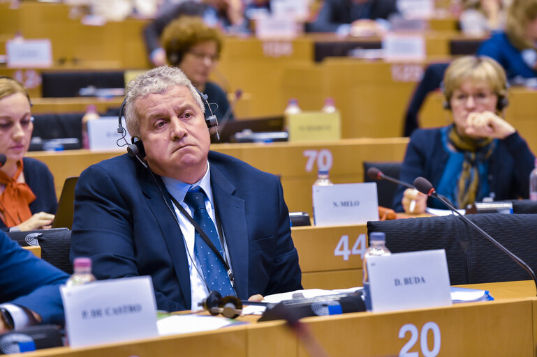 Fotografija 20: Committee on Agriculture  and Rural Development . Hearing on the ' Implemantation of young farmers' policies after the 2013 CAP reform '