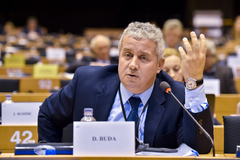 Fotografija 17: Committee on Agriculture  and Rural Development . Hearing on the ' Implemantation of young farmers' policies after the 2013 CAP reform '