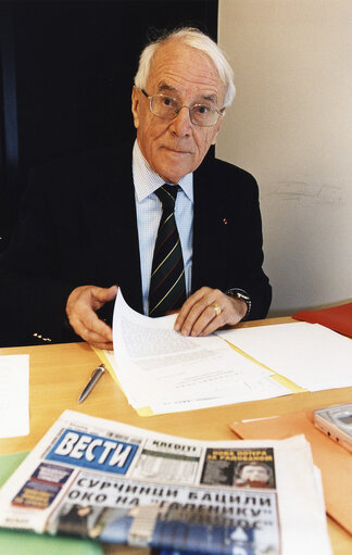 Fotografija 10: Philippe MORILLON at the EP in Strasbourg.